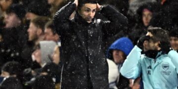 Arsenal held at Brighton while Man City bounce-back continues