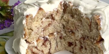 Gâteau roulé à la cannelle et aux fraises 18 Gâteau roulé à la cannelle et aux fraises