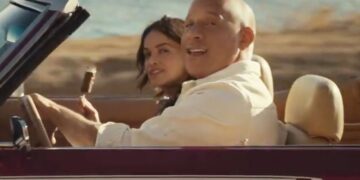 Vin Diesel et Michelle Rodriguez adoptent une attitude anti Fast and Furious pour le Super Bowl.
