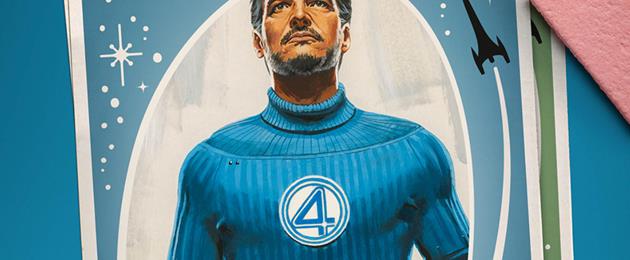 Nouveaux affiches des 4 Fantastiques Pedro Pascal La Chose