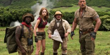 Jumanji 3 : première image du retour des quatre protagonistes principaux