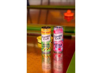 Candy Can s&rsquo;associe à la marque de bonbons acides Toxic Waste.