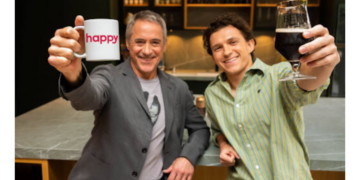 Tom Holland et Robert Downey Jr. unissent BERO et le café plaisir.