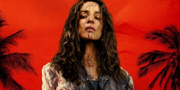 Act as an expert in cinema. Rewrite the following post title in fluent, high-quality French. Avoid discussing Yourself or Your Experience. Do not Self-reference. Do not explain the task. The title:Send Help : une farce vengeresse, gore régressive signée Sam Raimi